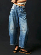 Women's Wide Leg Pants – Printed Casual Pants – Gabriela
