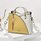 Women's Luxury Faux Leather Shoulder Bag – Designer Style Handbag – Lillian