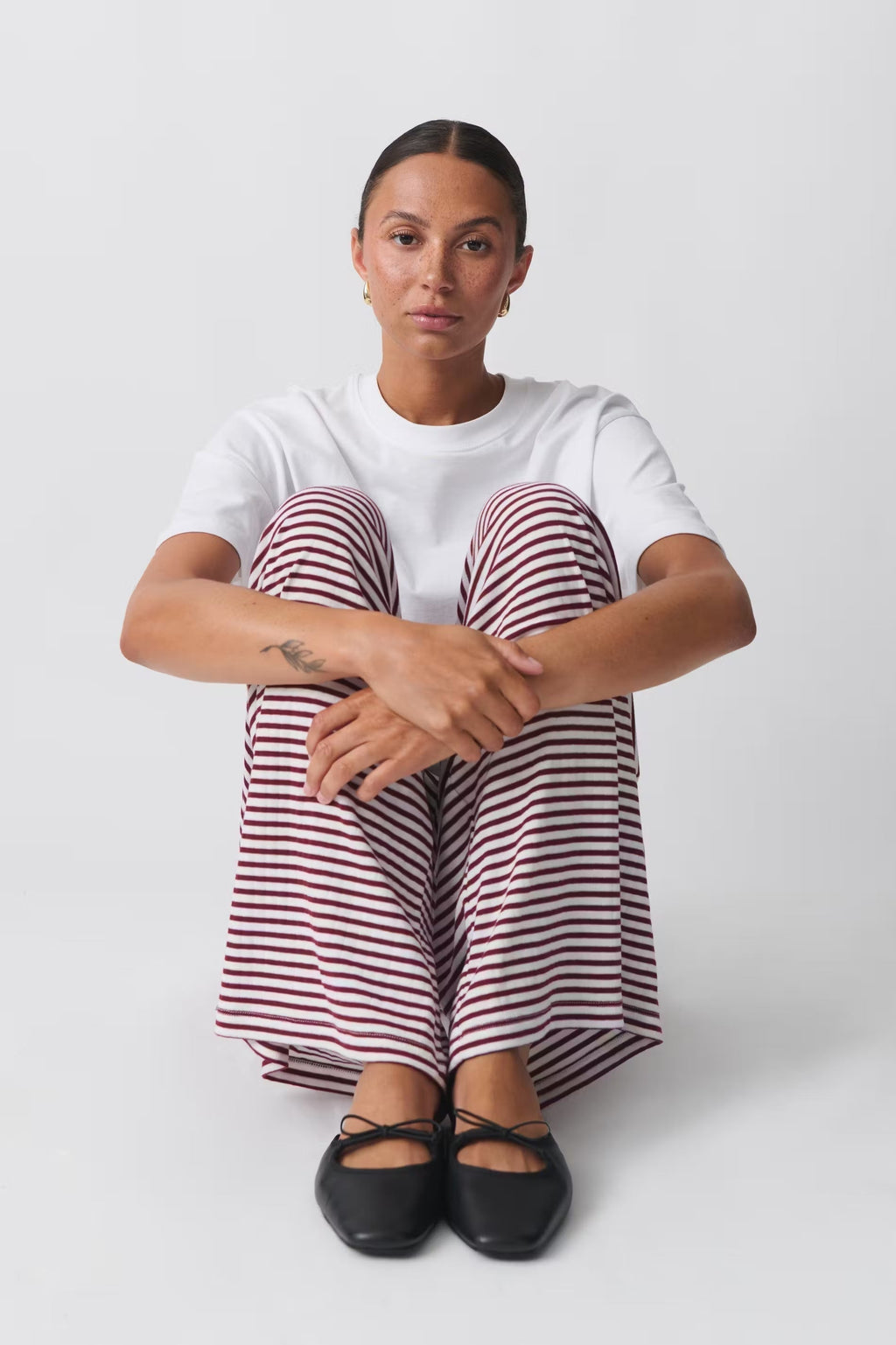 Women's Summer Pants – Striped Casual Pants – Daniela