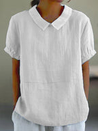 Women's Relaxed Fit Blouse – Everyday Summer Blouse
