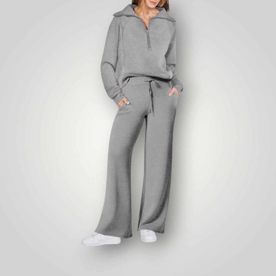 Women's Luxury Loungewear Set – Soft Matching Sweat Set