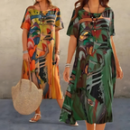 Women's Floral Midi Dress – Party Occasion Dress – Valerie