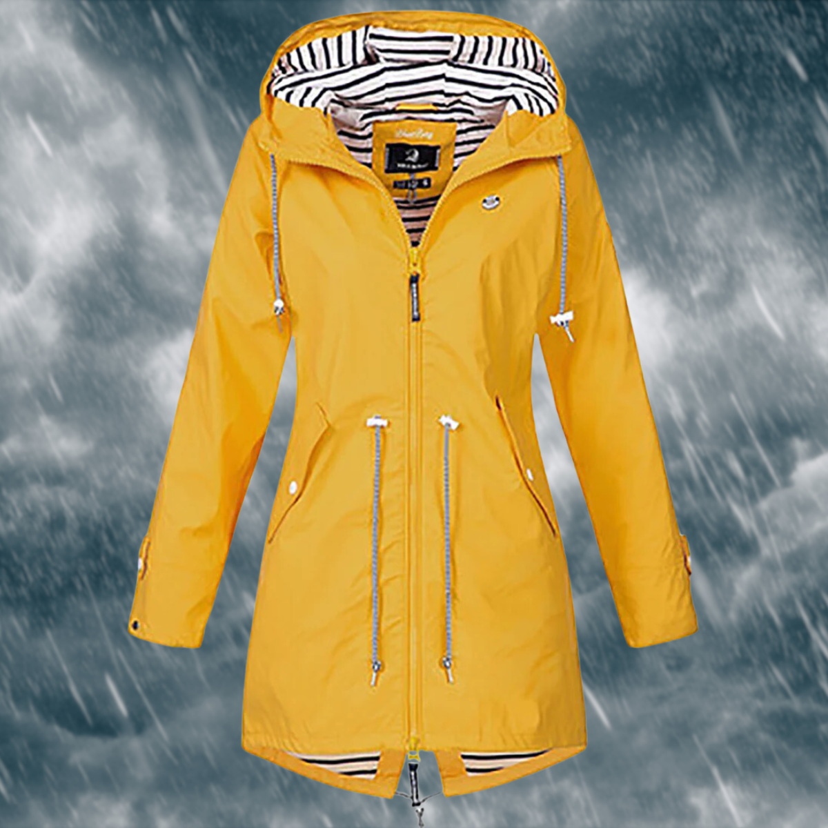 Women's Rain Jacket – Waterproof Outdoor Jacket – Glayda