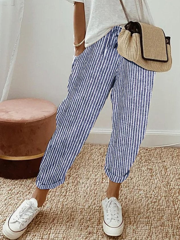 Women's Summer Pants – Lightweight Casual Pants – Helga