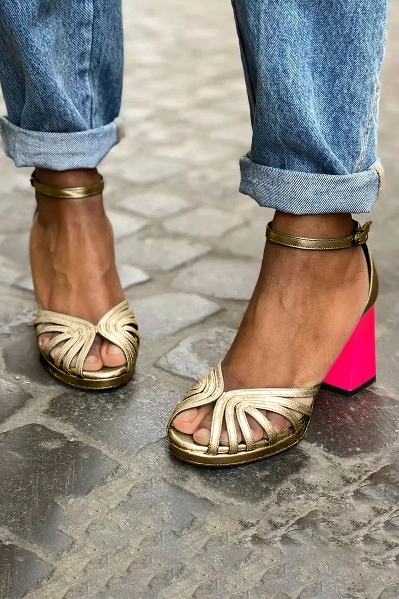 Women’s Ankle Strap Sandals – Open Toe Comfort Sandals – Milviana