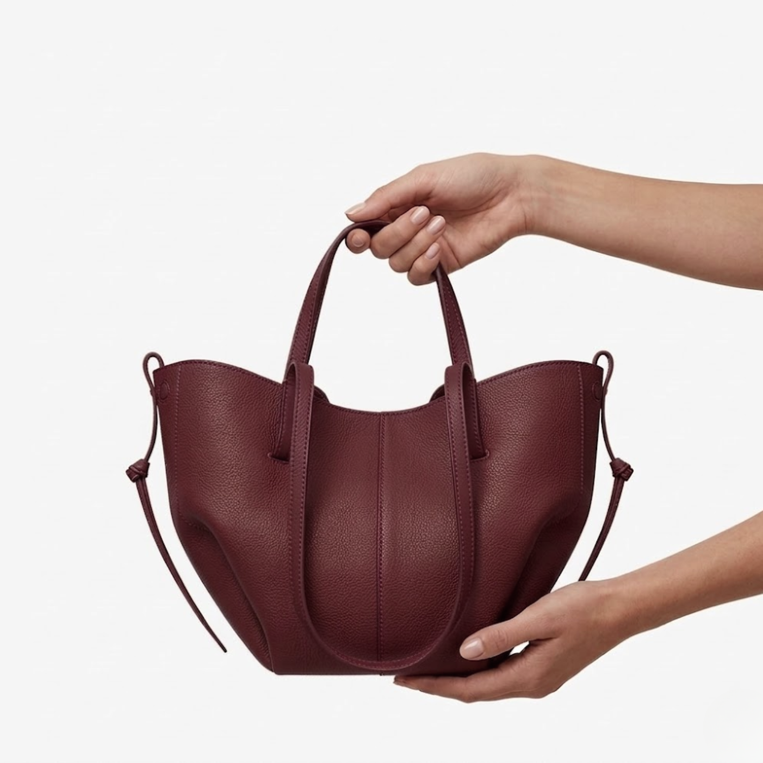 Women's Faux Leather Tote Bag – Spacious Carryall Handbag – Vivian