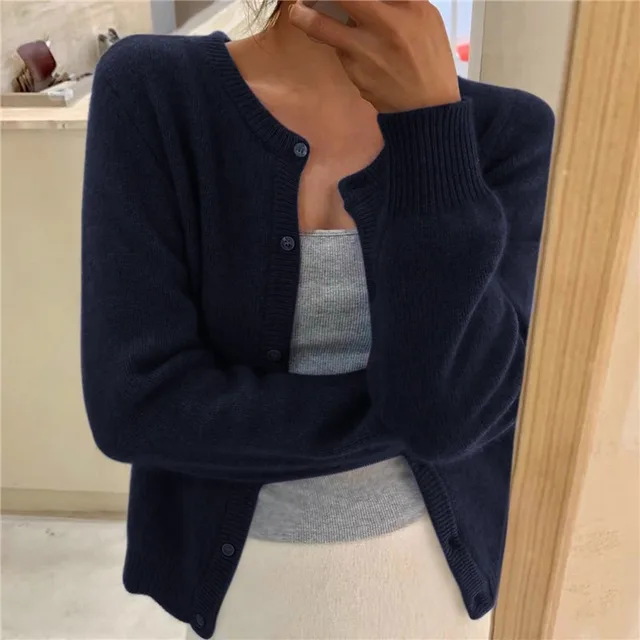 Women's Knit Cardigan – Relaxed Fit Cardigan – Sydney