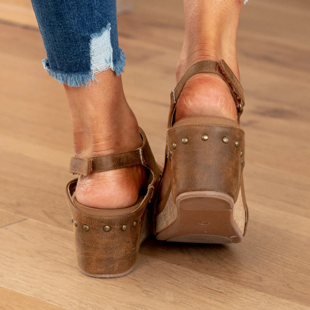 Women’s Wedge Sandals – Comfortable Platform Summer Sandals – Linda