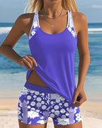 Women's Floral Bikini Set – Two-Piece Swim Set – Melanie