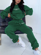 Women's Graphic Loungewear Set – Oversized Sweat Set