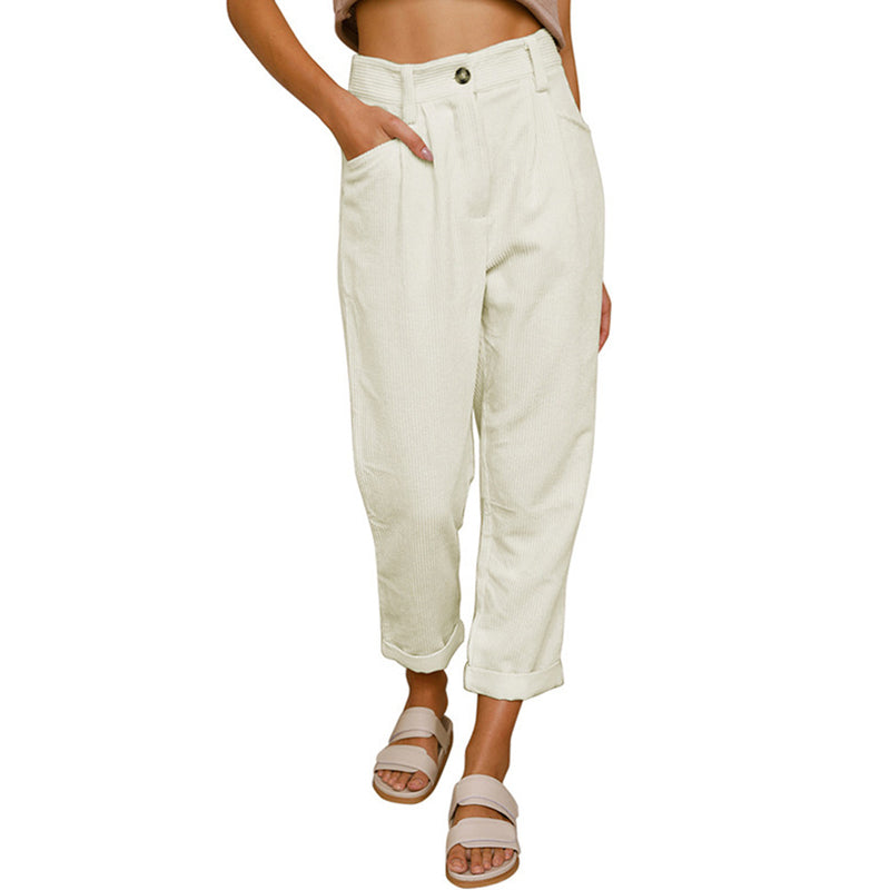 Women's Corduroy Pants – Straight Leg Cord Pants