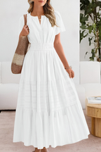 Women's Boho Midi Dress – Flowy Summer Dress