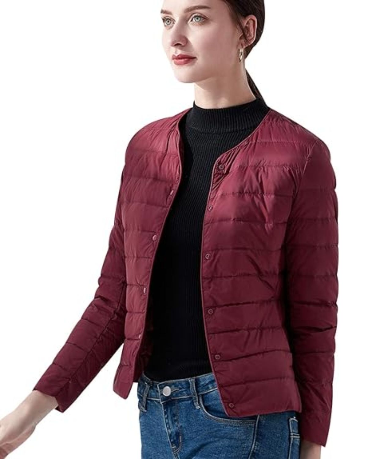 Women's Packable Puffer Jacket – Lightweight Cold Weather Jacket