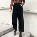 Women's Corduroy Wide Leg Pants – Casual Everyday Cord Pants
