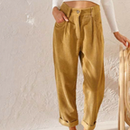 Women's Corduroy Wide Leg Pants – Casual Everyday Cord Pants