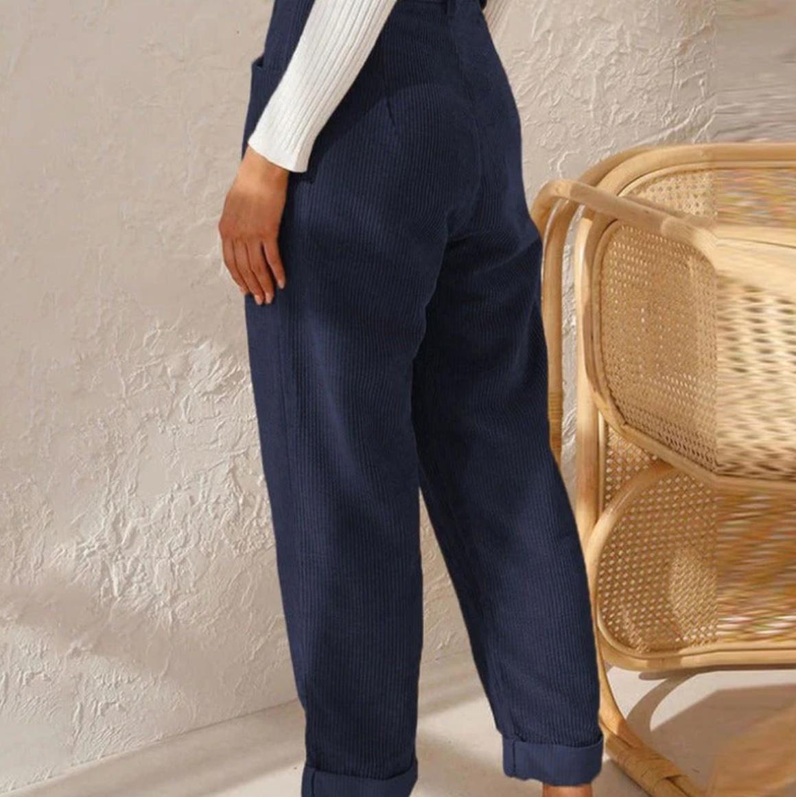 Women's Corduroy Wide Leg Pants – Casual Everyday Cord Pants