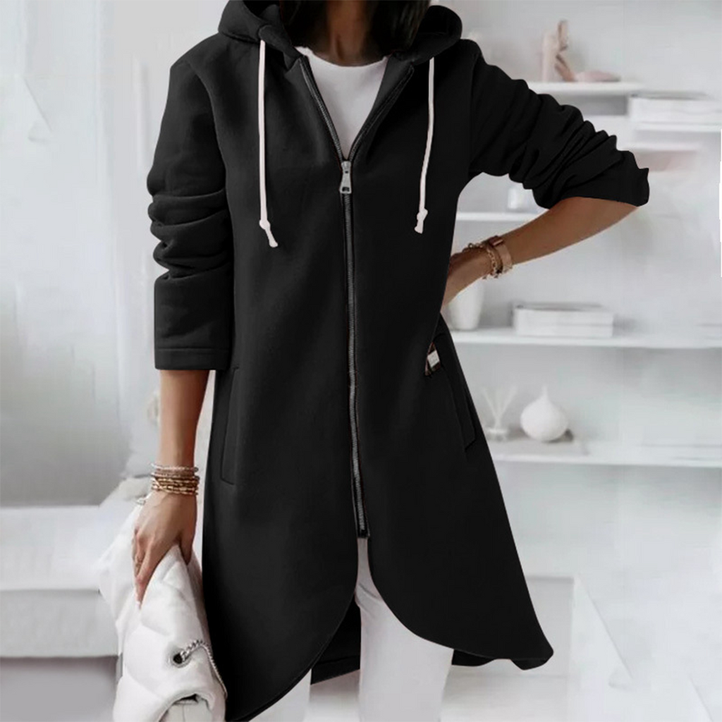 Women's Plush Winter Cardigan – Relaxed Long Sleeve Cozy Cardigan