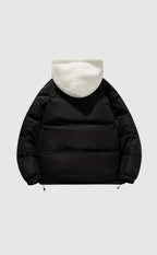 Women's Hooded Winter Jacket – Warm Lined Zip-Up Jacket