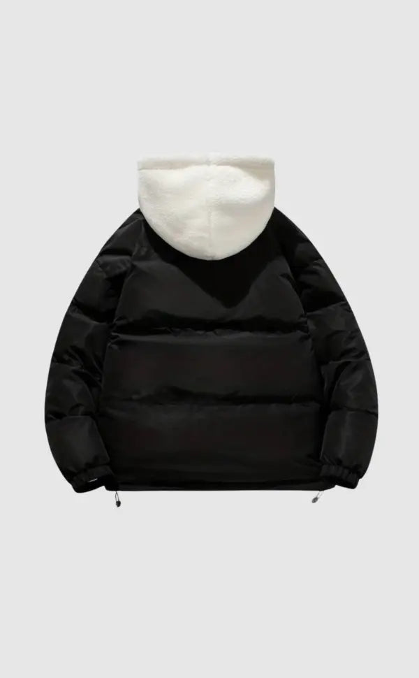 Women's Hooded Winter Jacket – Warm Lined Zip-Up Jacket