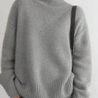 Women's Turtleneck Sweater – Oversized Knit Sweater – Sydney