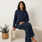 Women's Relaxed Lounge Set – Wide Leg Set