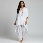 Women's Tunic Lounge Set – Relaxed Two-Piece Set