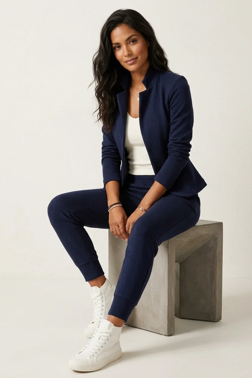 Women's Blazer Lounge Set – Jogger Pants Set