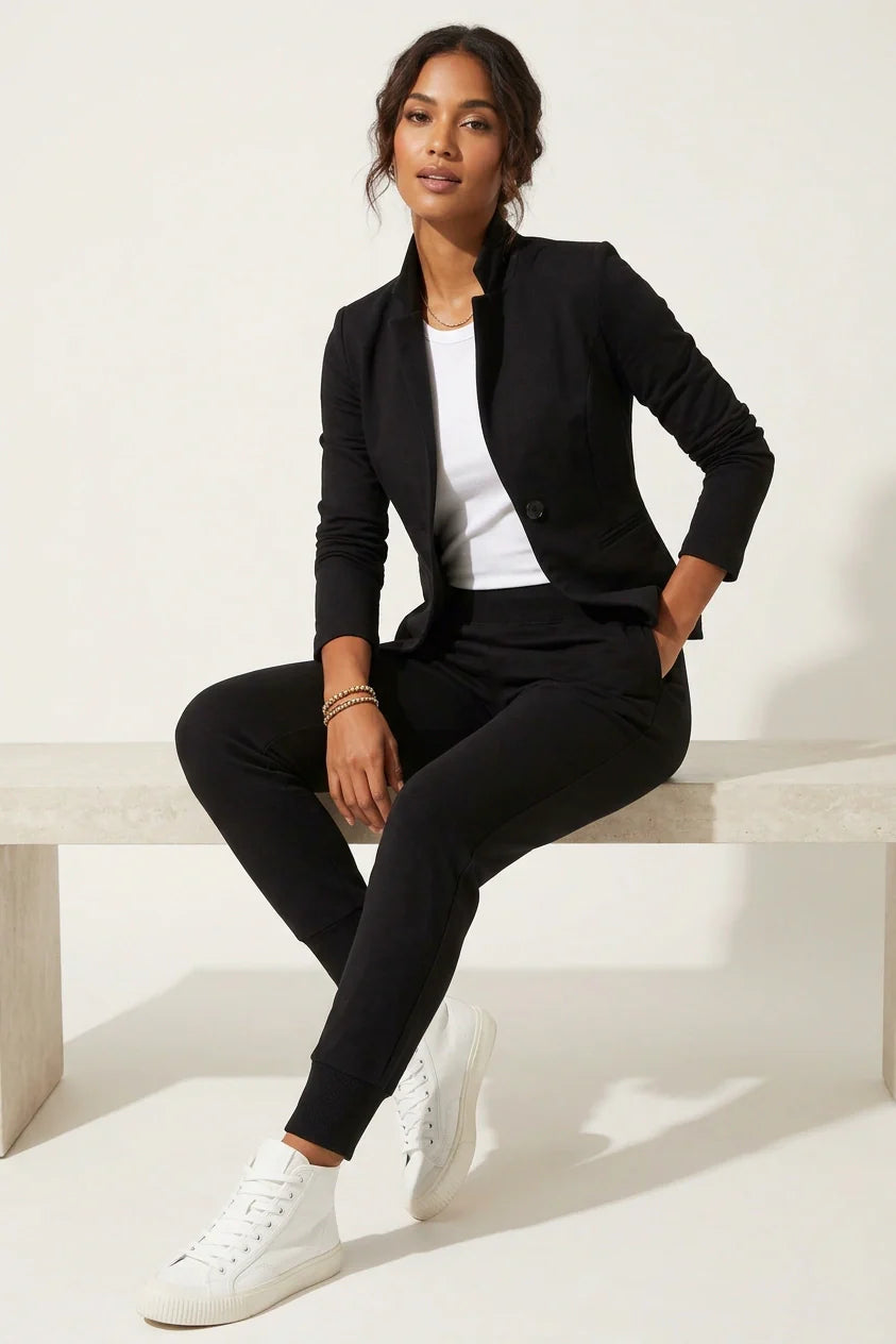 Women's Blazer Lounge Set – Jogger Pants Set
