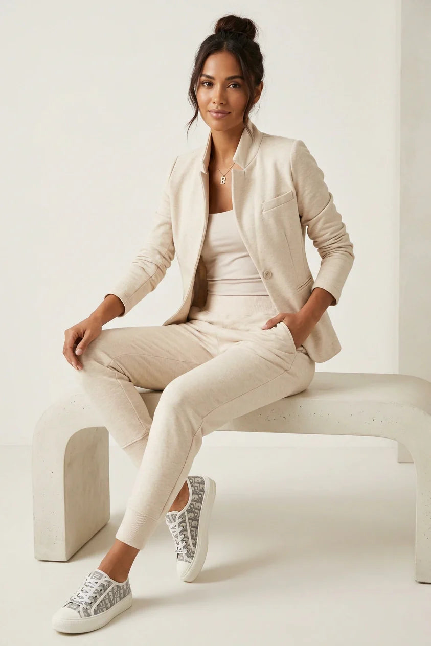 Women's Blazer Lounge Set – Jogger Pants Set