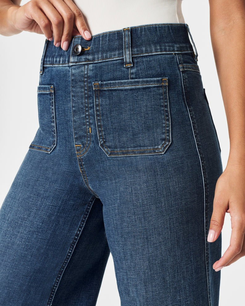 Women's Pull-On Jeans – High Waist Stretch Jeans