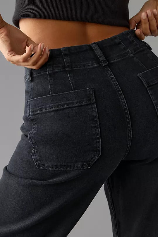 Women's Pull-On Jeans – High Waist Stretch Jeans