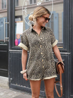 Women's Printed Playsuit – Casual Summer Playsuit – Mariah