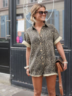 Women's Printed Playsuit – Casual Summer Playsuit – Mariah