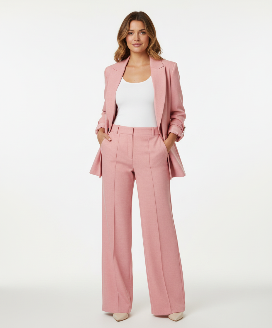 Women's Tailored Blazer Set – Office Pants Set