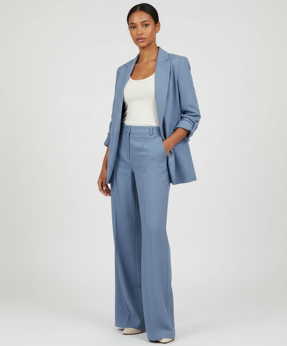 Women's Tailored Blazer Set – Office Pants Set