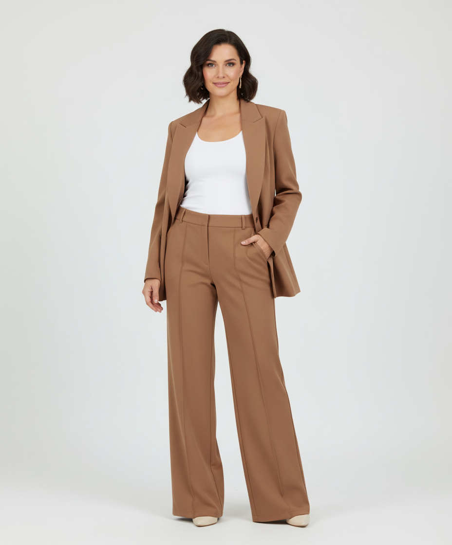 Women's Tailored Blazer Set – Office Pants Set
