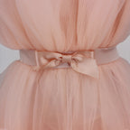 Women's Tulle Party Dress – Layered Festive Occasion Dress