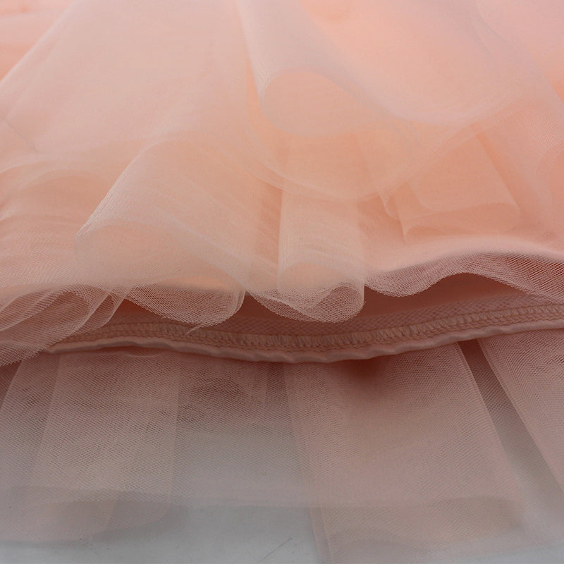 Women's Tulle Party Dress – Layered Festive Occasion Dress