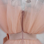 Women's Tulle Party Dress – Layered Festive Occasion Dress