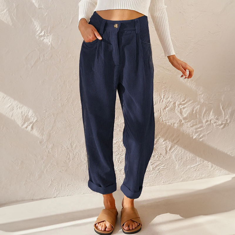 Women's Wide Leg Pants – Lightweight Summer Pants – Kerstin