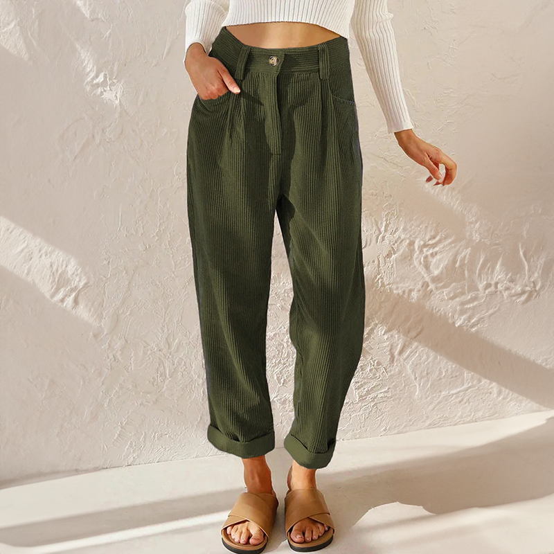 Women's Wide Leg Pants – Lightweight Summer Pants – Kerstin