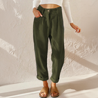 Women's Wide Leg Pants – Lightweight Summer Pants – Kerstin
