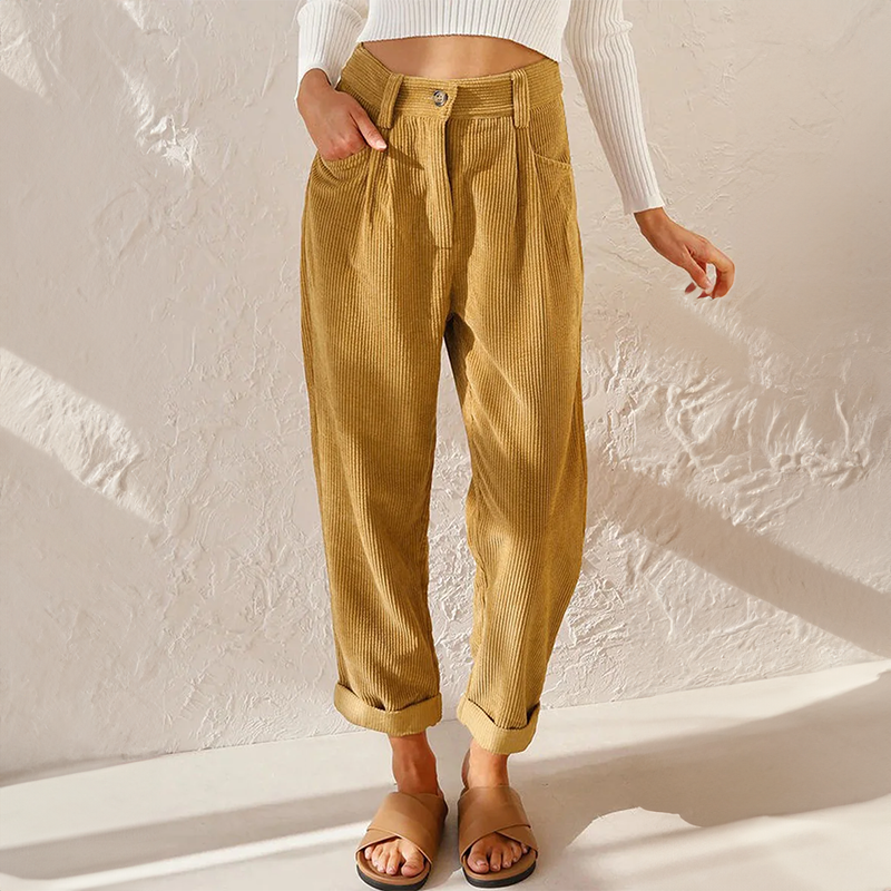 Women's Wide Leg Pants – Lightweight Summer Pants – Kerstin