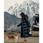 Women's Hooded Puffer Jacket – Lightweight Quilted Winter Coat
