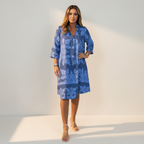 Women's Flowy Spring Dress – Casual Midi Dress
