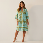 Women's Flowy Spring Dress – Casual Midi Dress