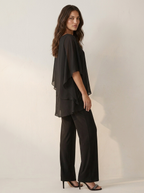Women's Chiffon Two-Piece Set – Elegant Occasion Set