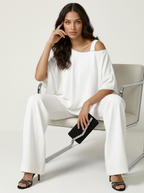 Women's Chiffon Two-Piece Set – Elegant Occasion Set