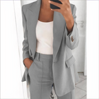 Women's Blazer Pants Set – Tailored Office Set