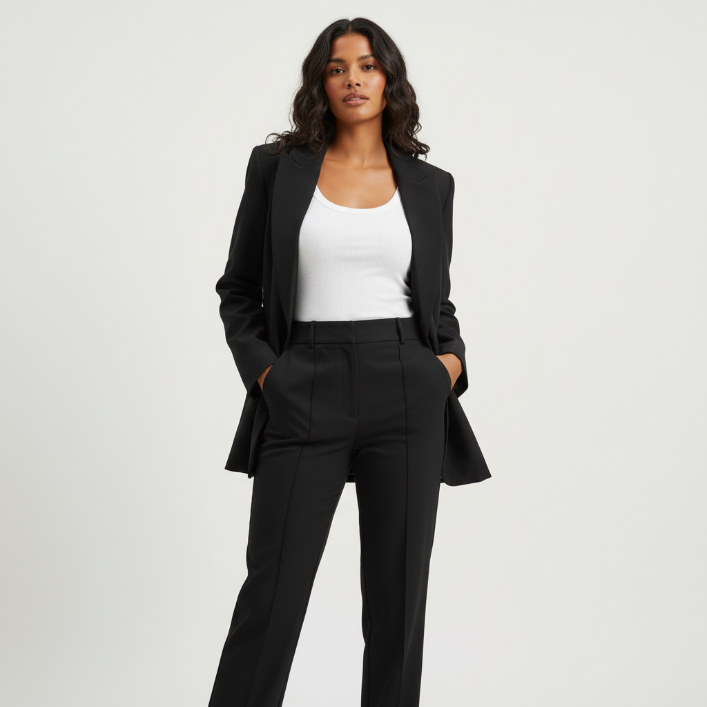 Women's Blazer Pants Set – Tailored Office Set